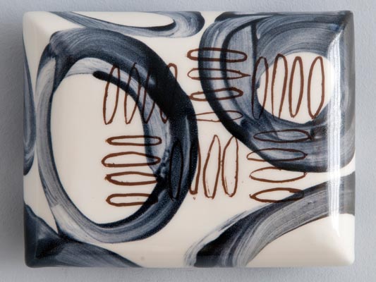 Ellipses - Glazed Ceramics - 2009 - 17.5 x 13.5 x 5 cm