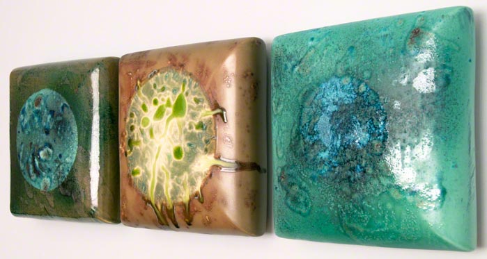 Nebulae 423 - Glazed Ceramics - 2010 - 100 x 30 x 10 cm