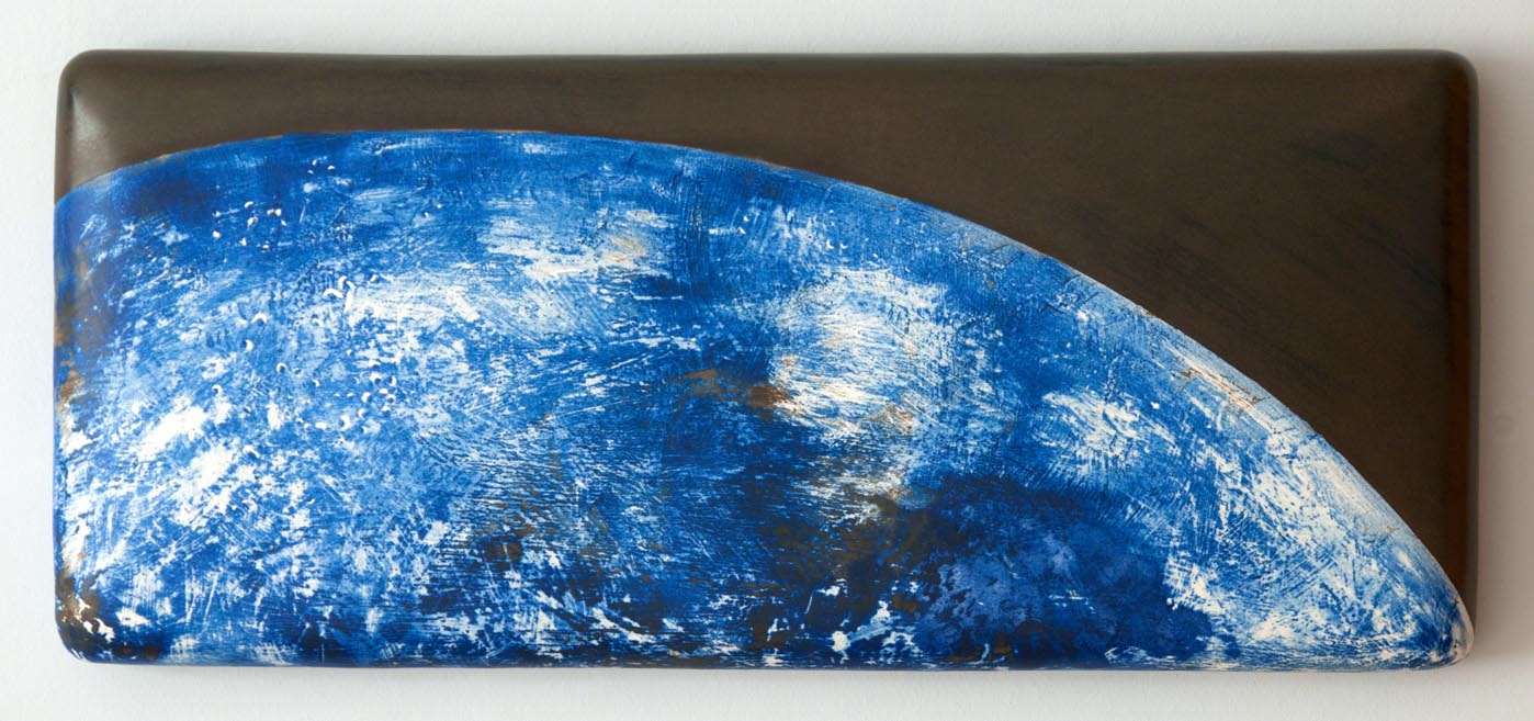 Earthrise - Glazed Ceramics - 2008 - 75 x 33 x 6 cm